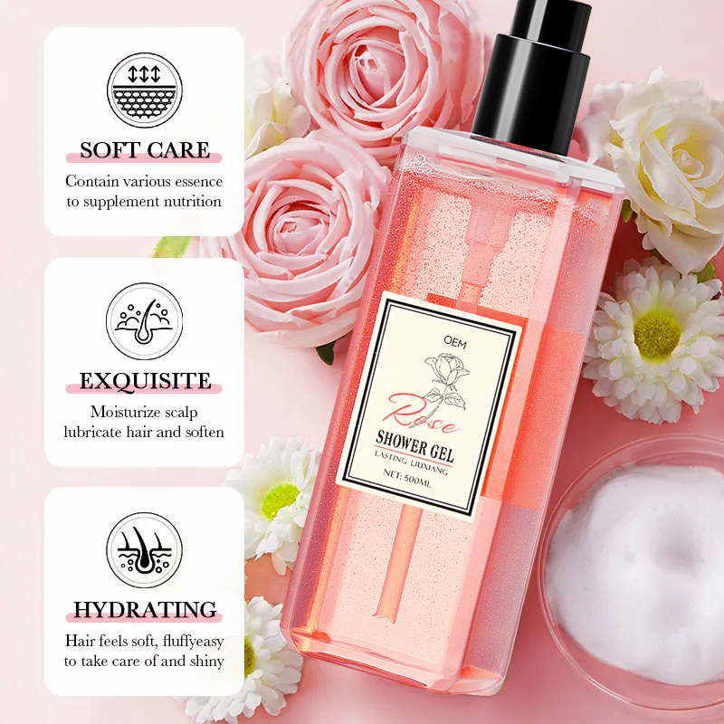 Private Logo Professional Natural Plant Essence Body Care Set Amino Acid Body Wash Cleansing Beauty Products for Women from China supplier