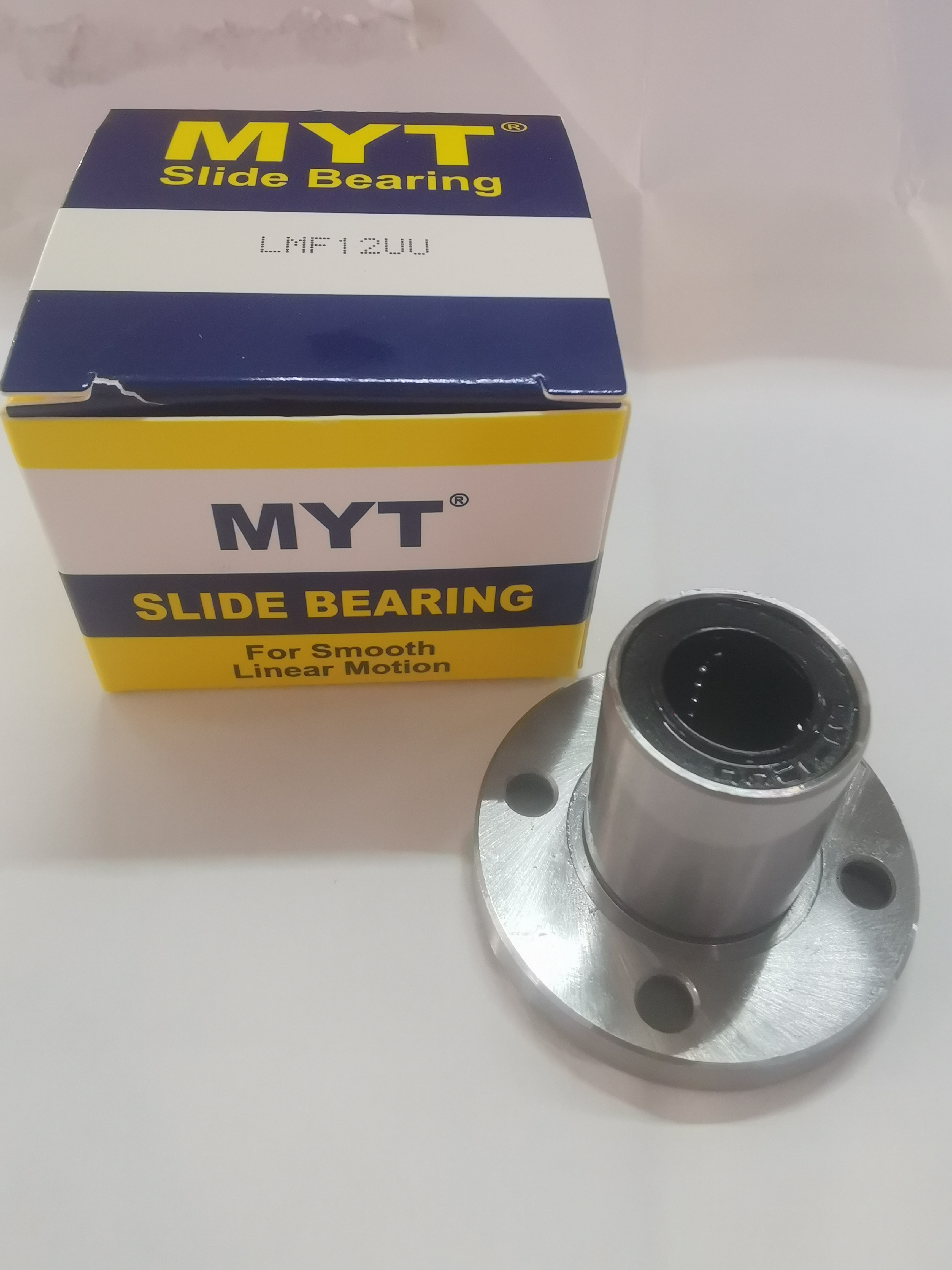 MYT Slide Bushing 20mm LMF20UU Linear Bearings Supplier Round Flange Bearing Bushing For CNC Machine 3D Printer from China supplier