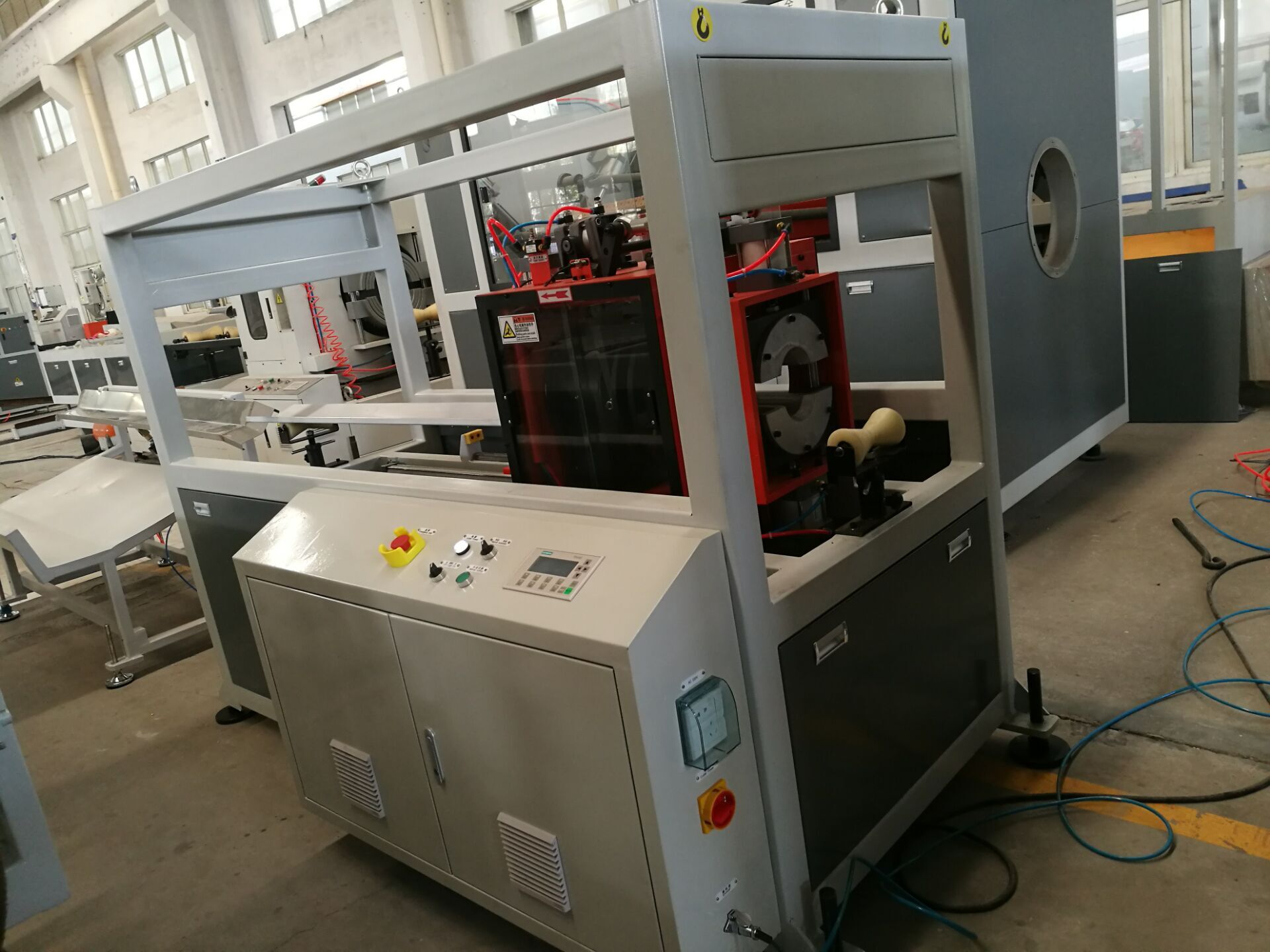 Faygo Union Produce PVC Wire Duct Profile Extrusion Machine and PVC Pipe Production Plant Extrusion Line for Sale from China supplier