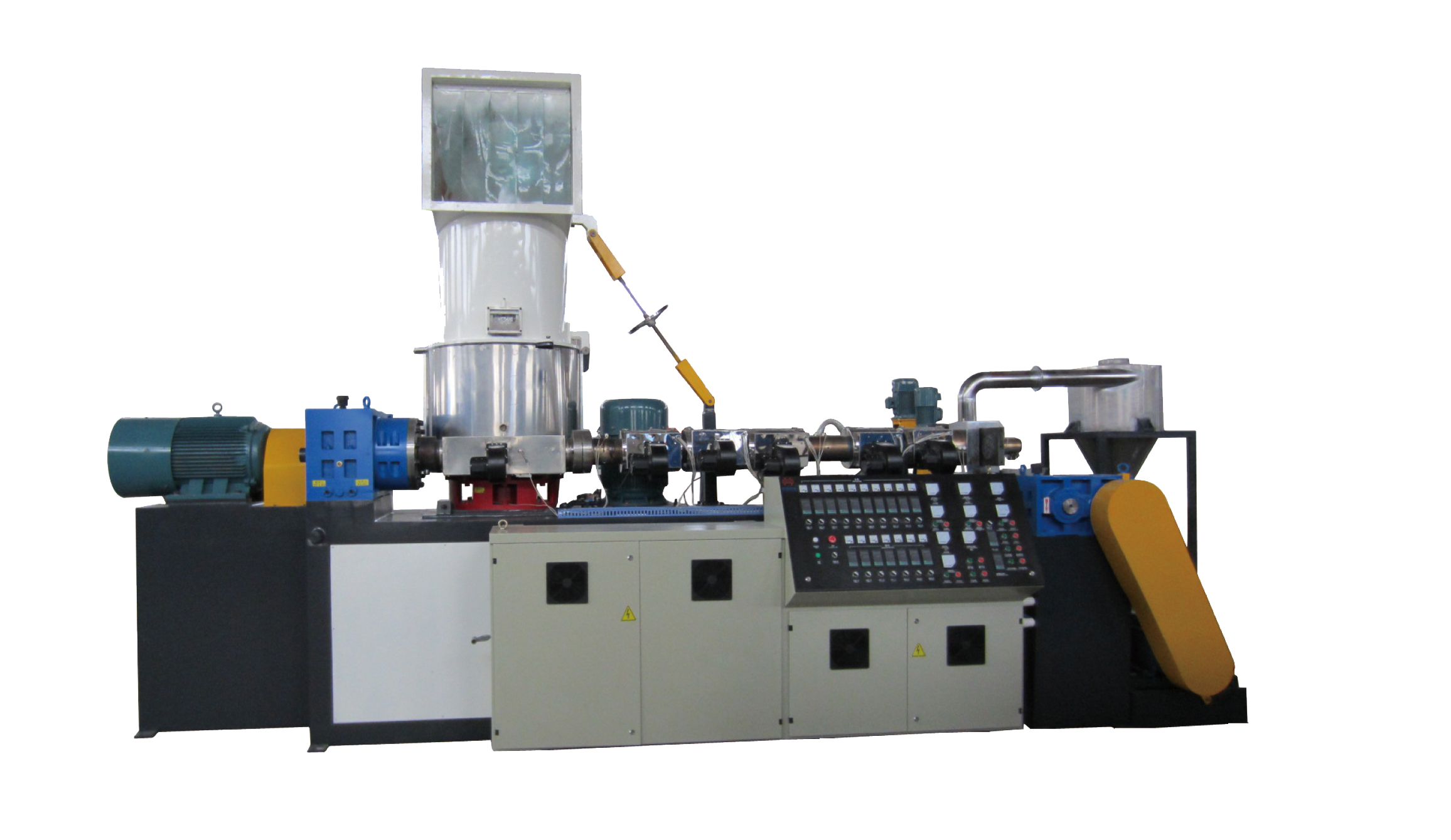 Faygo Union Plastic Recycling Granulator for Sale /pet Plastic Pelletizing Machine Production Line for Bottle from China supplier