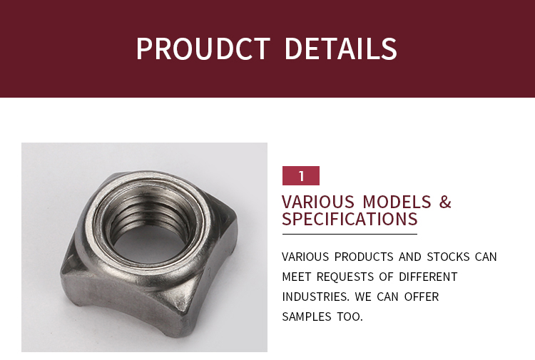 DIN928 Attractive Price Hex Weld Nuts