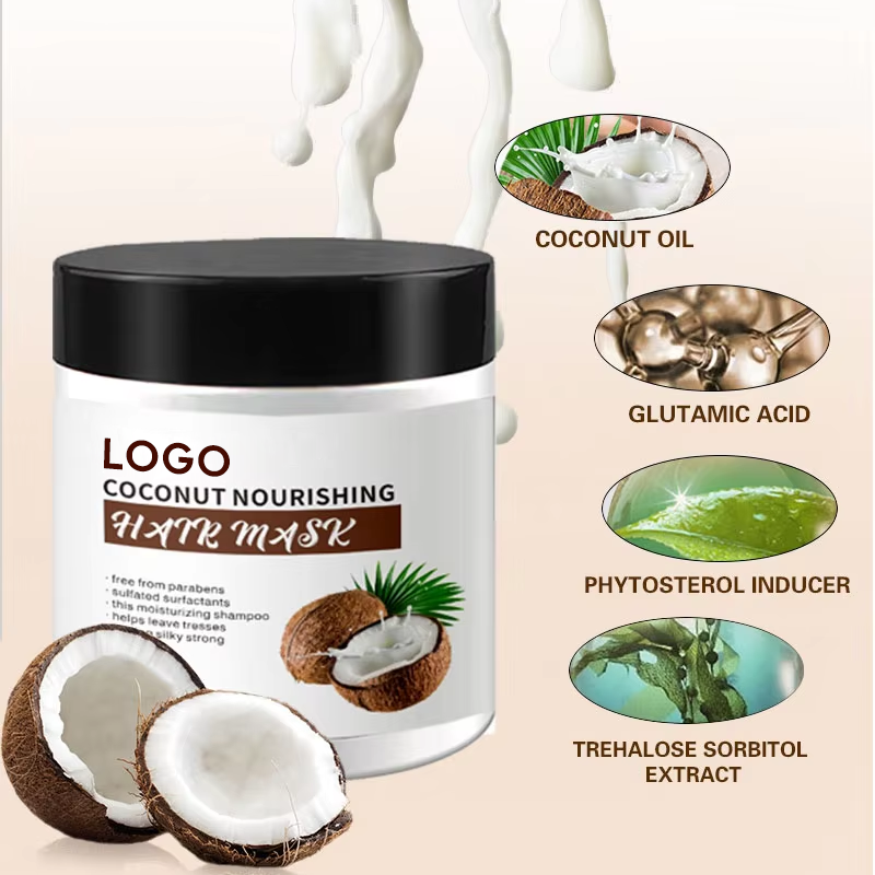 Wholesale Organic Coconut Oil Shampoo Conditioner Set Private Label Nourishing Hair Care Set from China supplier