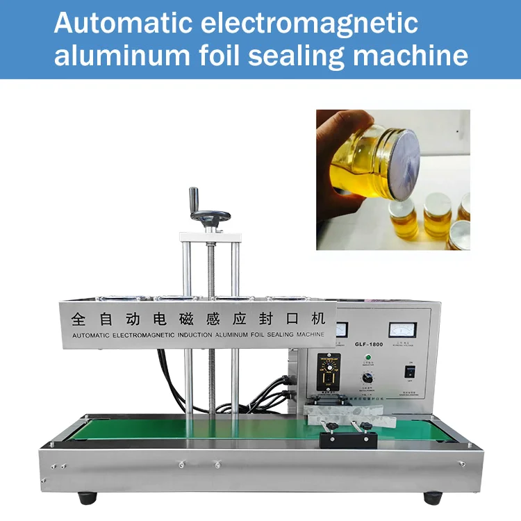 Film continuous rice bag sealing machine plastic bag heat sealing machine aluminum foil bags sealing machine from China supplier