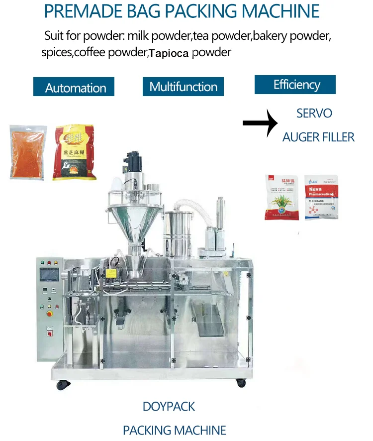 FK-210F Multi Function Doypack Packaging Machine For Traditional Chinese Herbs Powder from China supplier