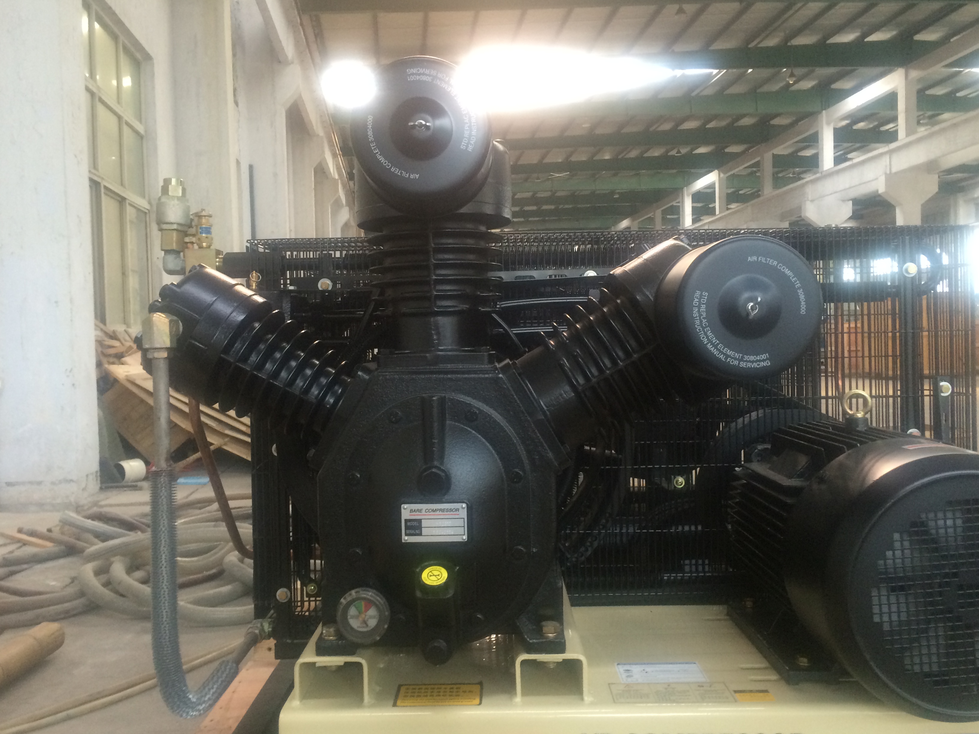 1.2m3/min 30bar 15KW Industrial Electric Piston air Compressor from China supplier