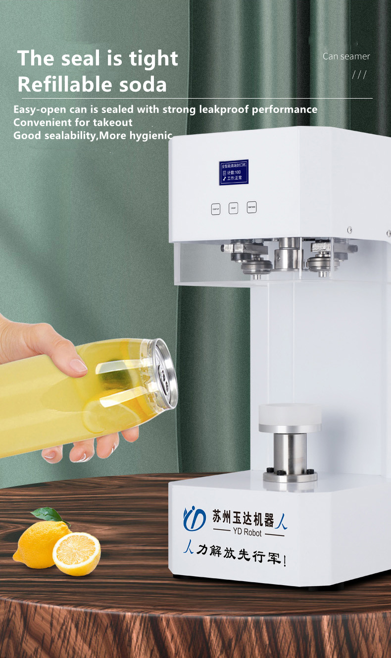 FAYGO UNION Soda Can Sealing Machine Automatic Tin Can Sealer from China supplier