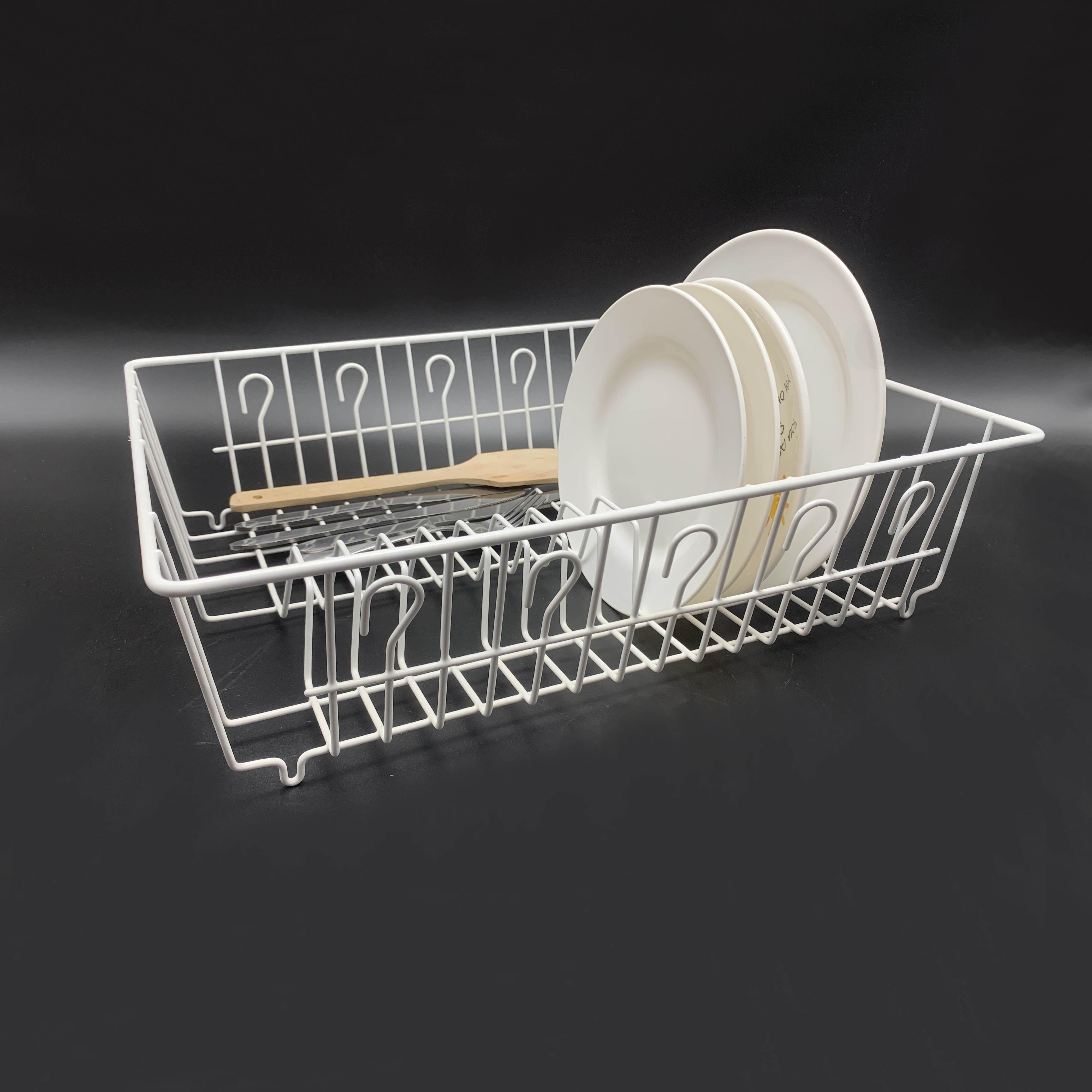 Buy Wholesale China Wrought Iron Tableware Storage Multifunctional Kitchen  Racks Large Capacity Drain Dish Rack & Drain Dish Rack Kitchen Storage at  USD 5.8