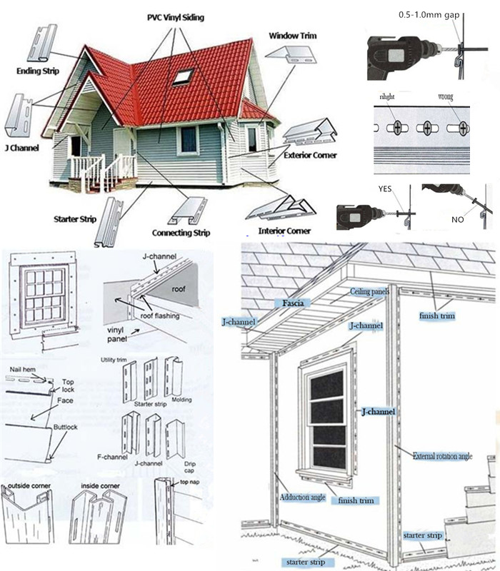 10 Inch Wall Panel Vinyl Siding Exterior Wall Cladding - tradechina.com