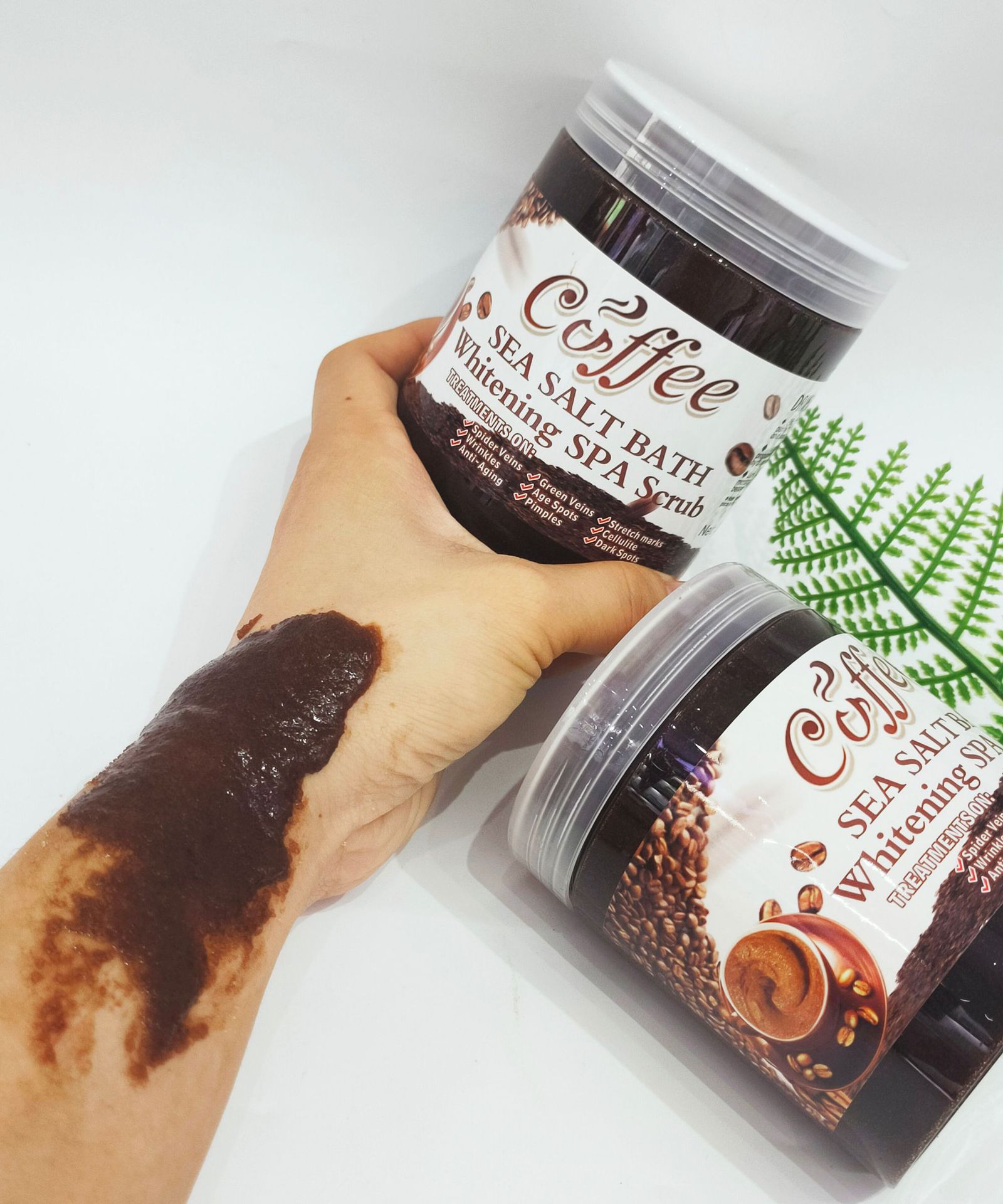 Private Label Coffee Scrub Anti Aging Whitening Tightening Clean Pores Chicken Skin Moisturizing Body Exfoliating Scrub from China supplier