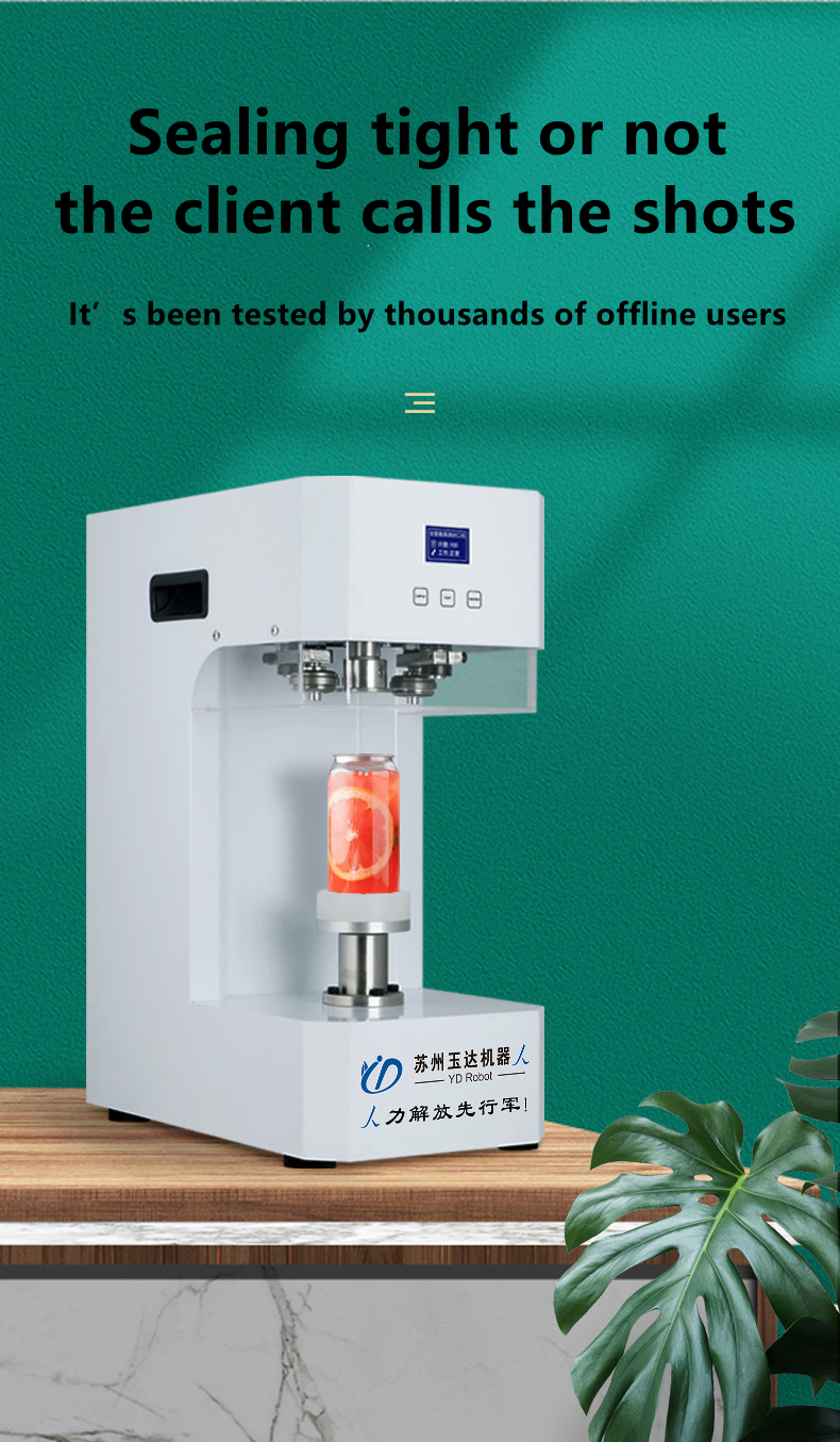 FAYGO UNION Soda Can Sealing Machine Automatic Tin Can Sealer from China supplier