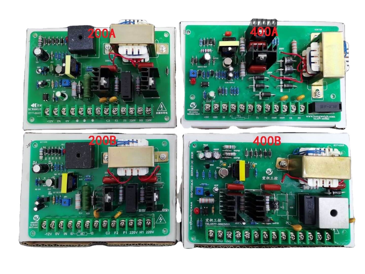 Доска управления контролем скорости постоянного тока 200a для машины для производства