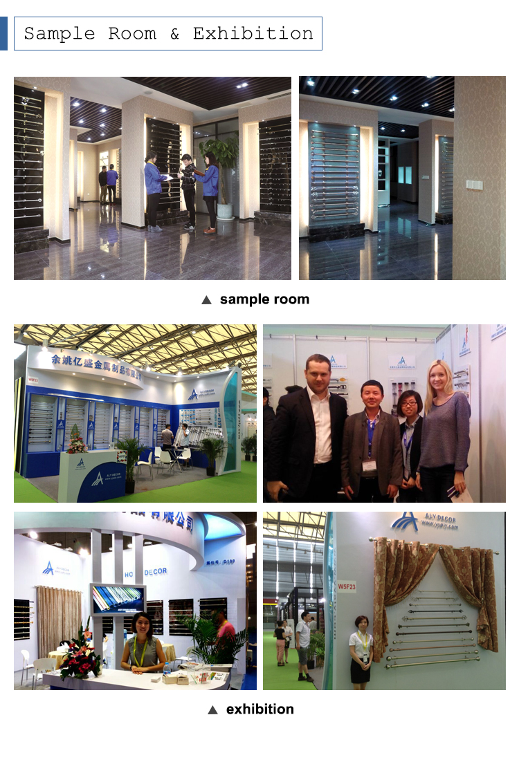 High quality living room curtain rod stainless steel telescopic curtain rod from China supplier