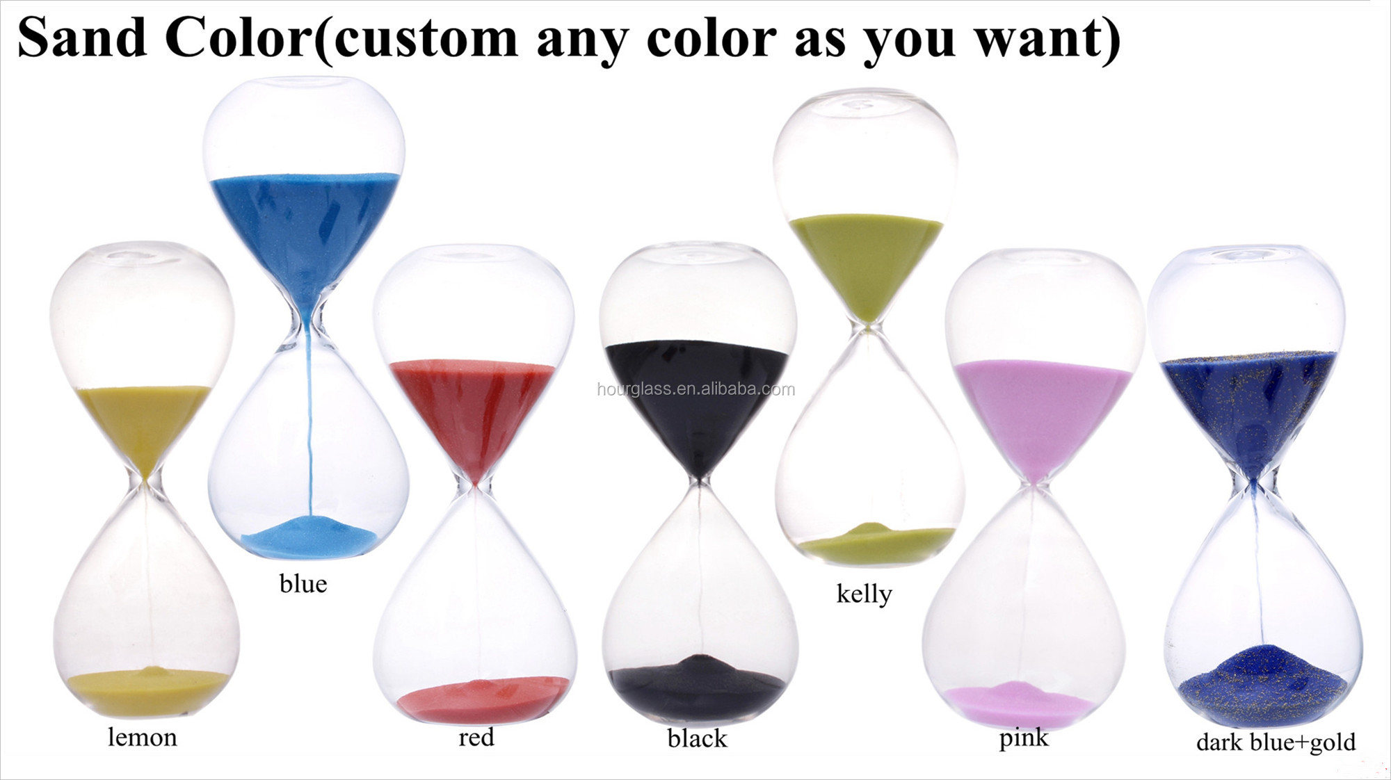 wholesale  1 3 5 mins colorful hourglass plastic mini sand timer set sand clock watch for toddlers kids brushing classroom from China supplier