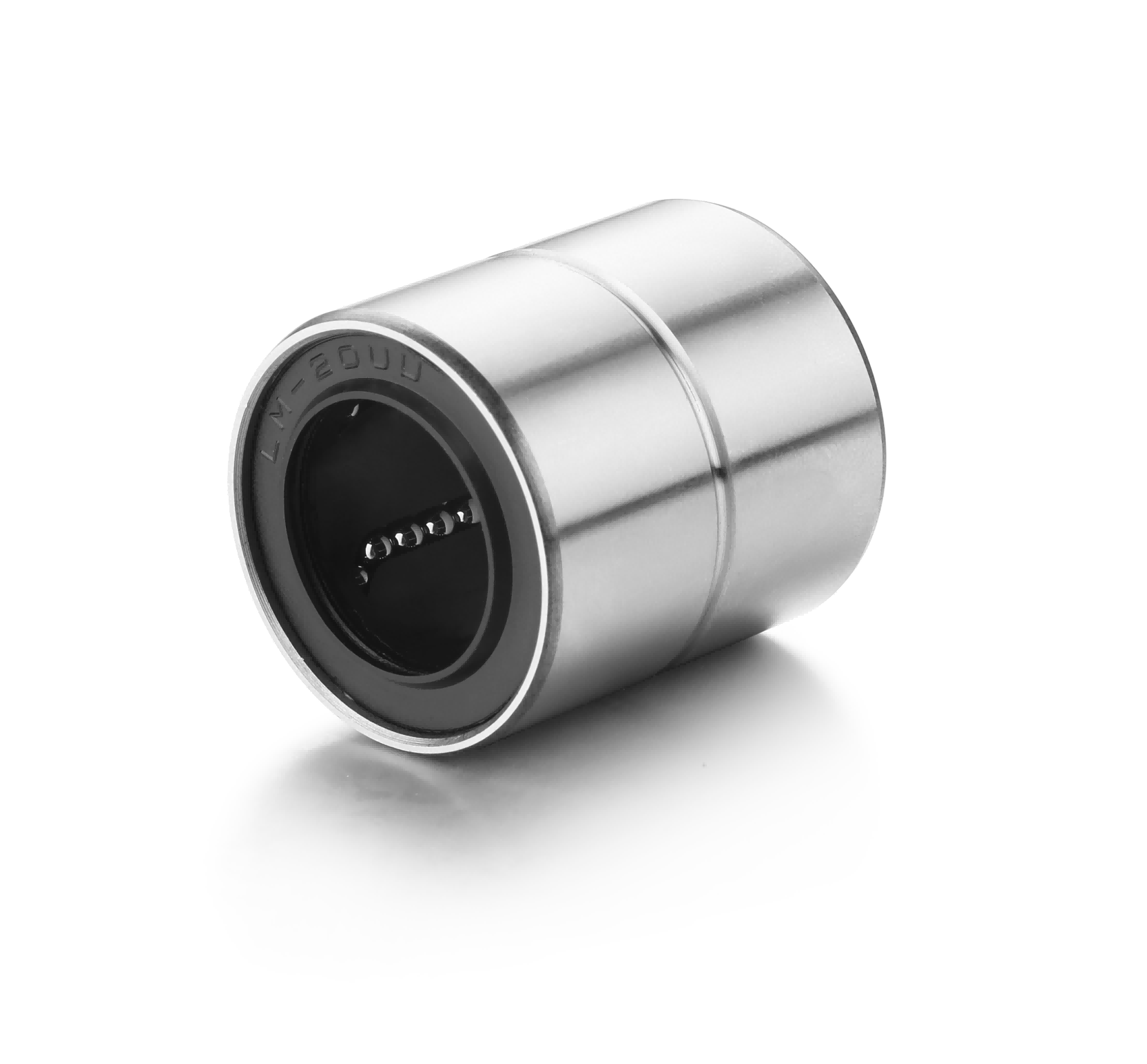 Industrial Bearing LM100UU Standard Type Linear Motion Ball Bearing Seals On Both Side High Precision,Rigidity Resin Retainer from China supplier