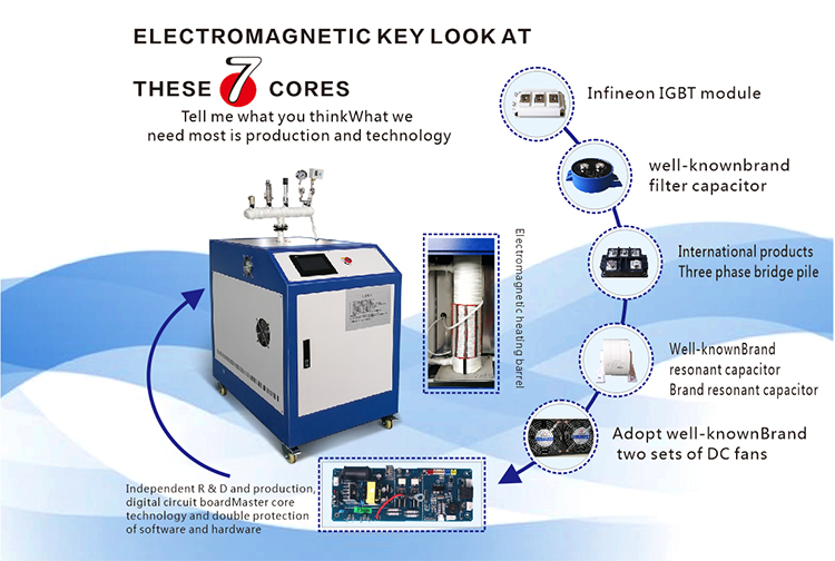 20KW High quality electromagnetic induction steam generator boiler from China supplier