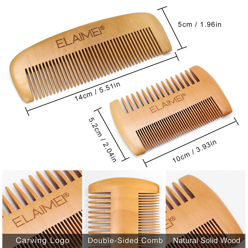Mens Beard Grooming Kit Beard Care Kit Beard Oil Comb Trimmer Straightener 6pcs from China supplier