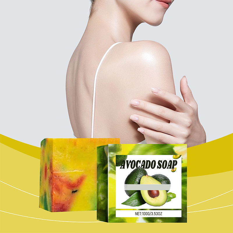 Private Logo Avocado Organic Bar Soap Moisturizing Skin Care Soap Made From Natural Oil Hair Hand Face Body Bath Wash Products from China supplier