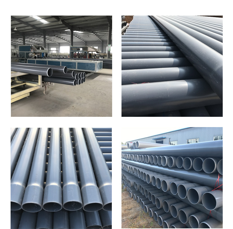 PVC Pipe Tubes Outside Diameter PVC Pipe Size Wall Thickness with