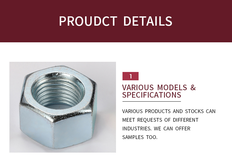 ISO4033 Nutas de hexagon de alta qualidade chinesas