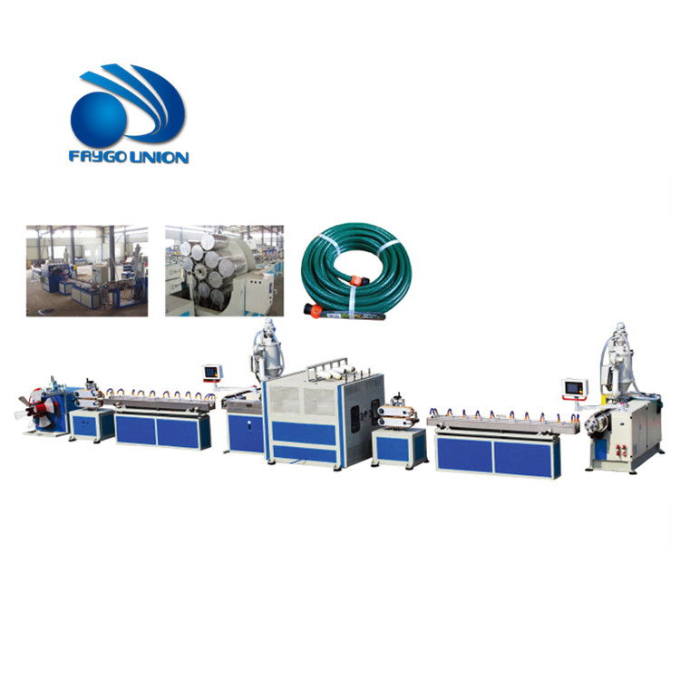 FAYGO UNION Plastic Extrusion Machinery Produce Window Door Profile Machine and Hose Pipe Extrusion Machine from China supplier