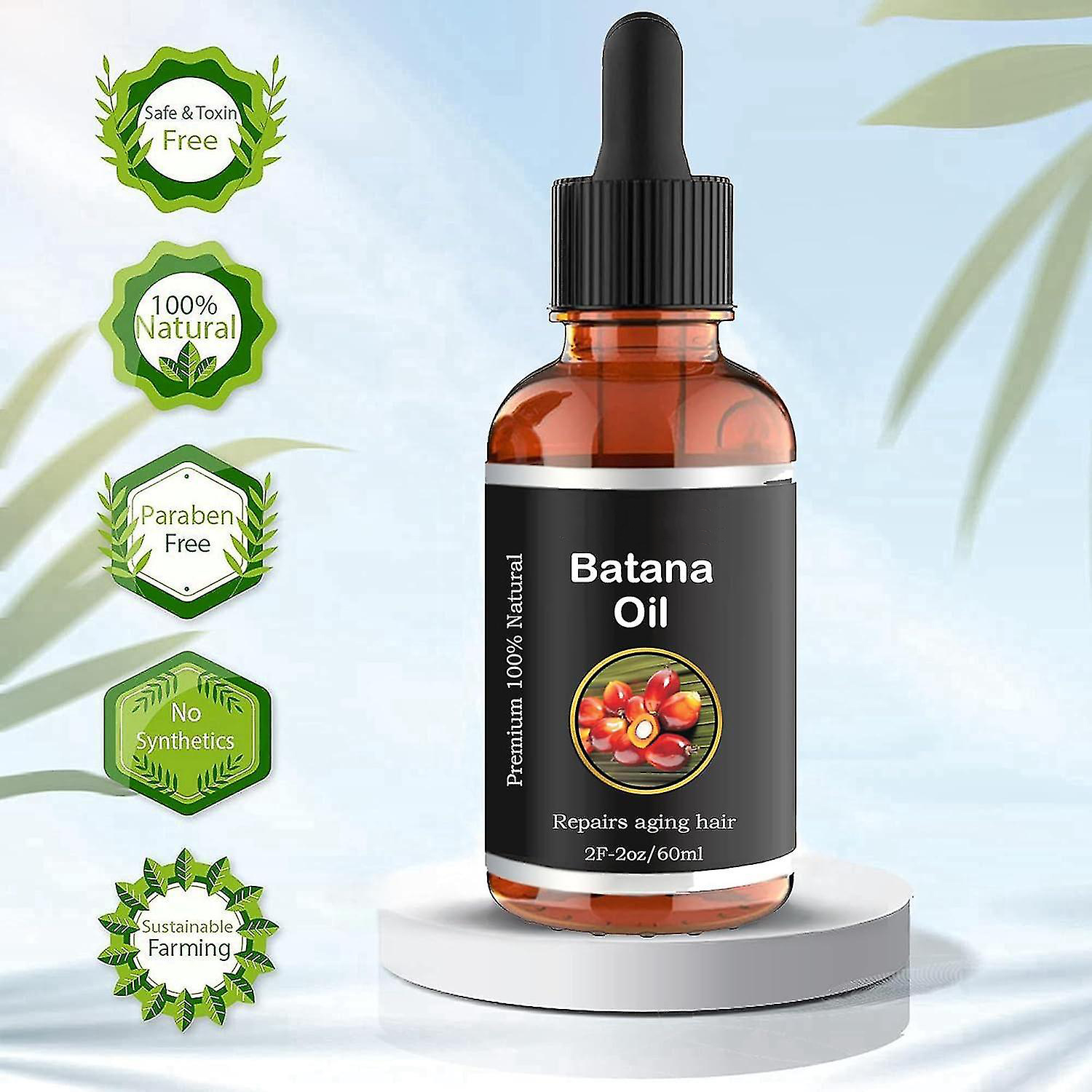 Private Label Vegan Pure 100% Natural Repair Treatment Growth Top Hair Scalp Care Organic Batana Oil for Hair from China supplier