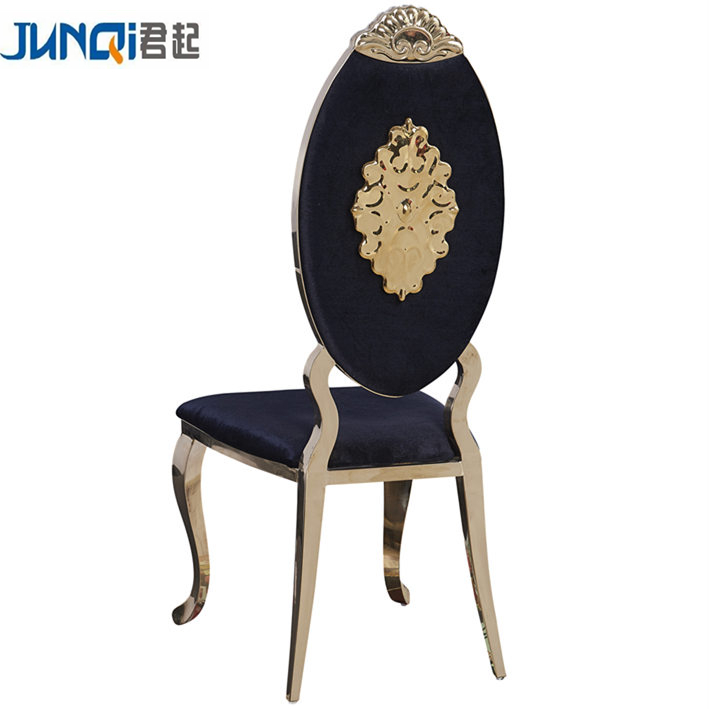 Высокий круг задней бархатной ткани роскошный набор из 6 ужина