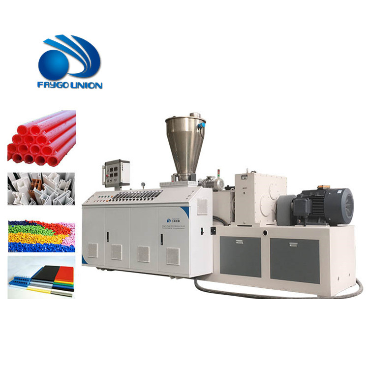 Twin Extruder Calcium Carbonate Filler Masterbatch Extruder Machine Line Extruder Machinery from China supplier