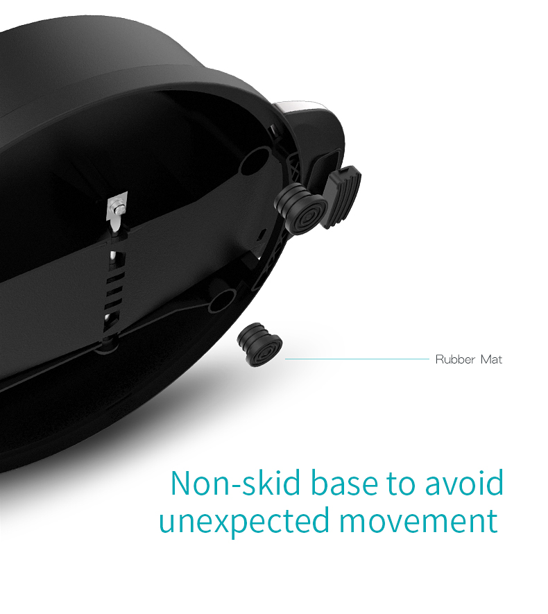 Stainless steel waste bin round 12L foot pedal garbage bin