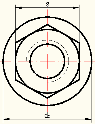 DIN6331 The Fine Quality Hex Collar Nuts