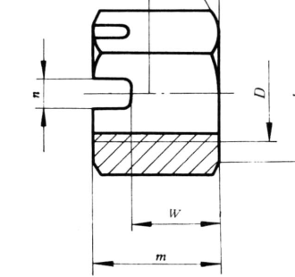 JIS B 1170 Exquisite Workmanship Supplier Hex Slotted Nut