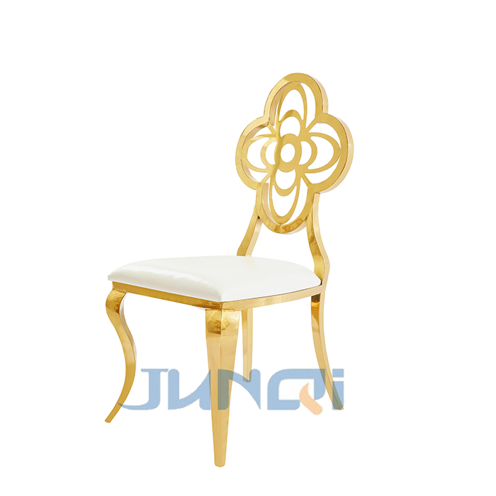 gold dining golden  round glass table stackable chair gold metal dining chairs chair