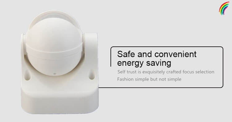 Long Range Microwave Sensor Light Switch Security Alarm Infrared Sensor Surface Ceiling Mounted Microwave Motion Sensor from China supplier