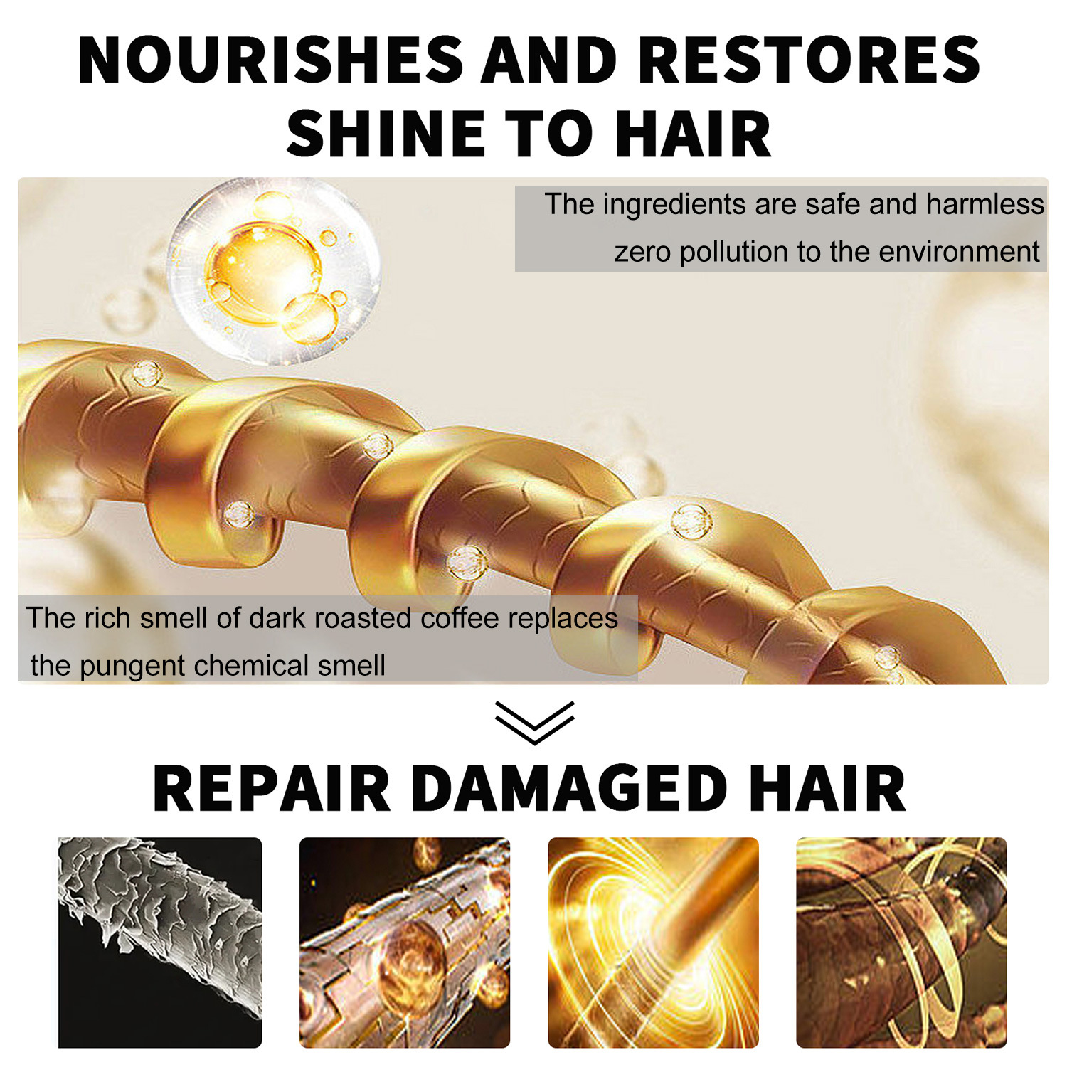Hot Sell Unrefined Batana Oil Hair Conditioner Reduce Splits End Anti Loss Strengthening Hair Growth Conditioner from China supplier