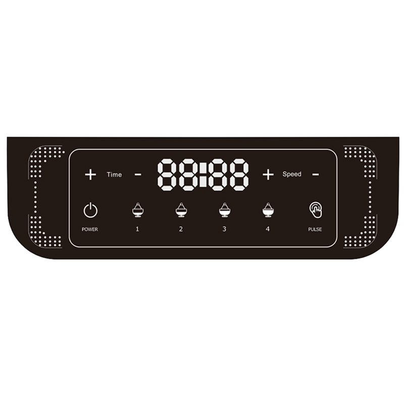 Low noise 1800W high power multifunctional commercial smoothie blender, electric fruit juicer, grain blender