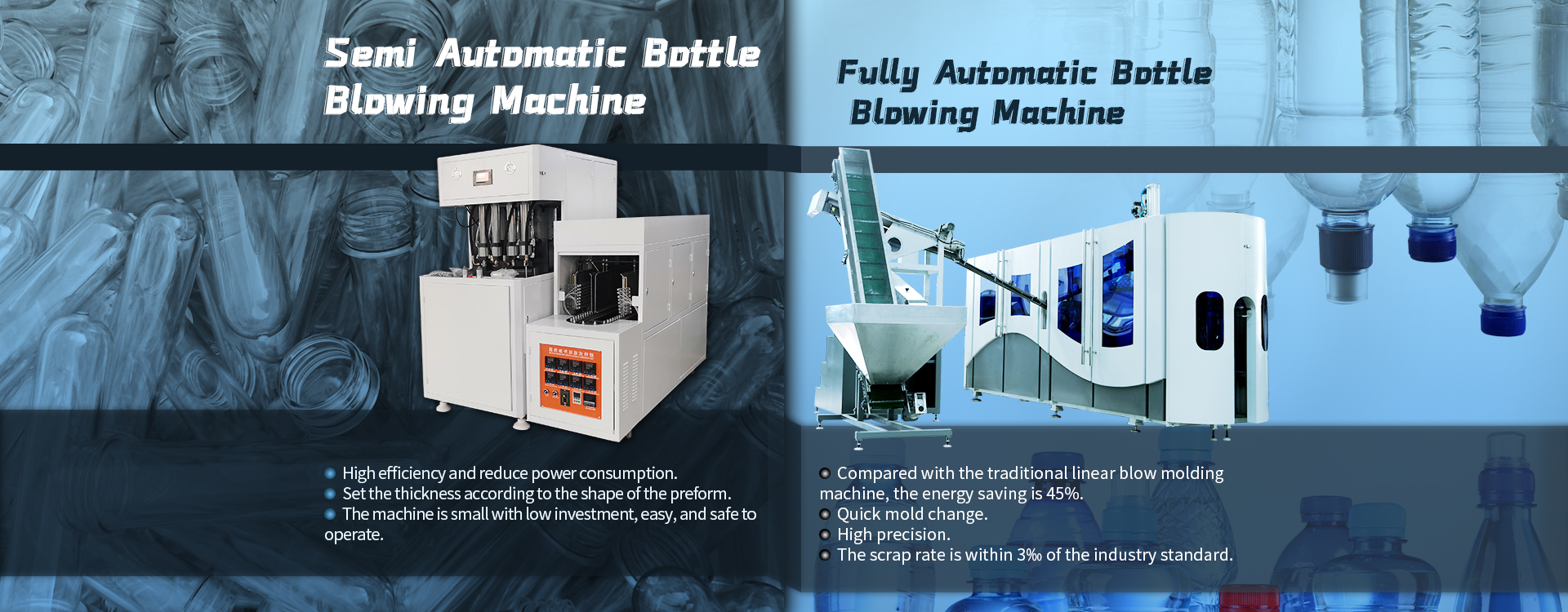 Faygo Union High Speed Advanced Tech K4 Drinking Water Bottle Making Machine Price from China supplier