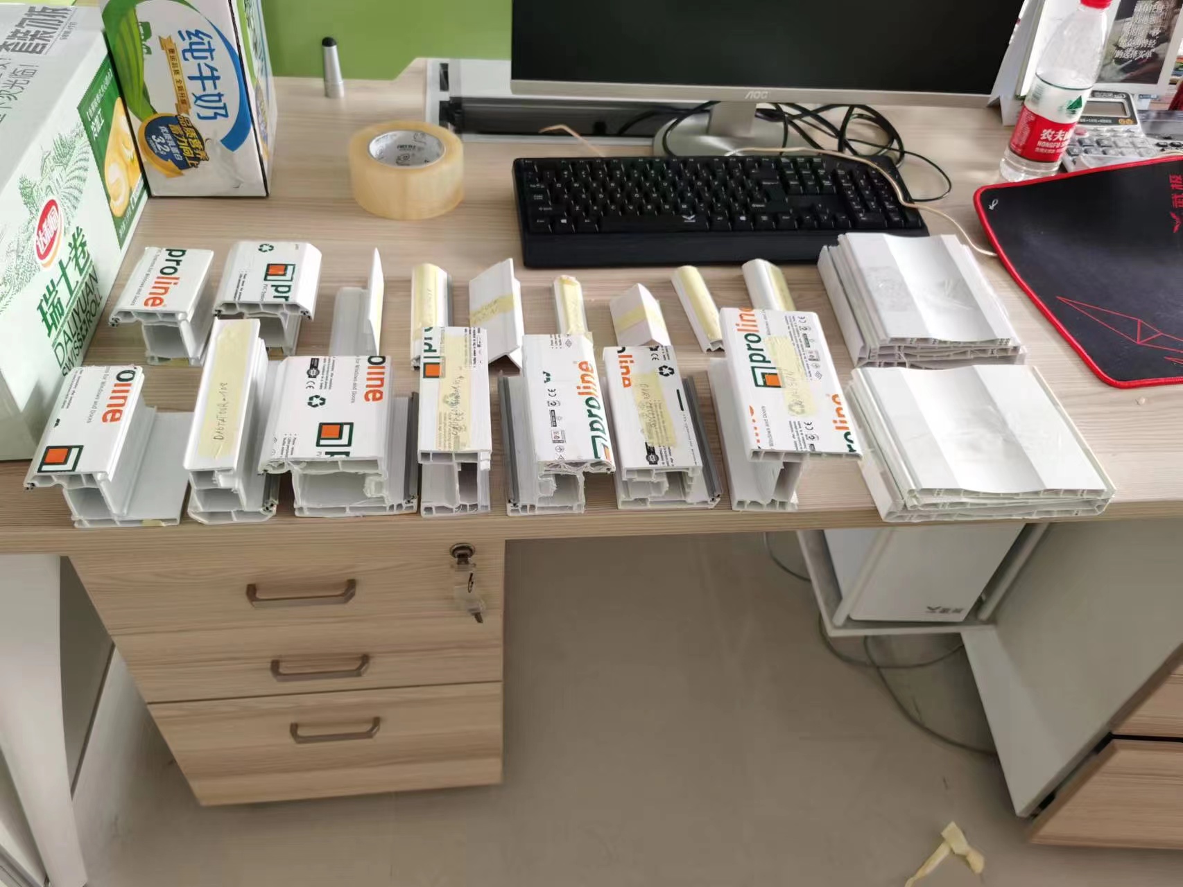 FAYGO UNION Plastic PVC Window Door Profile and Sealing Trip Extrusion Machine for Sale from China supplier