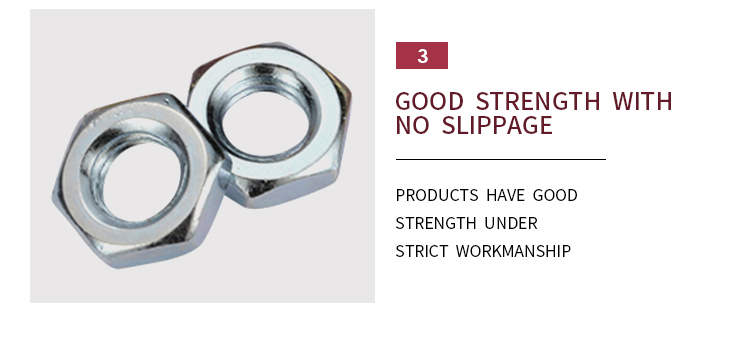 ISO4035 Wholesale Durable hexagon thin nut