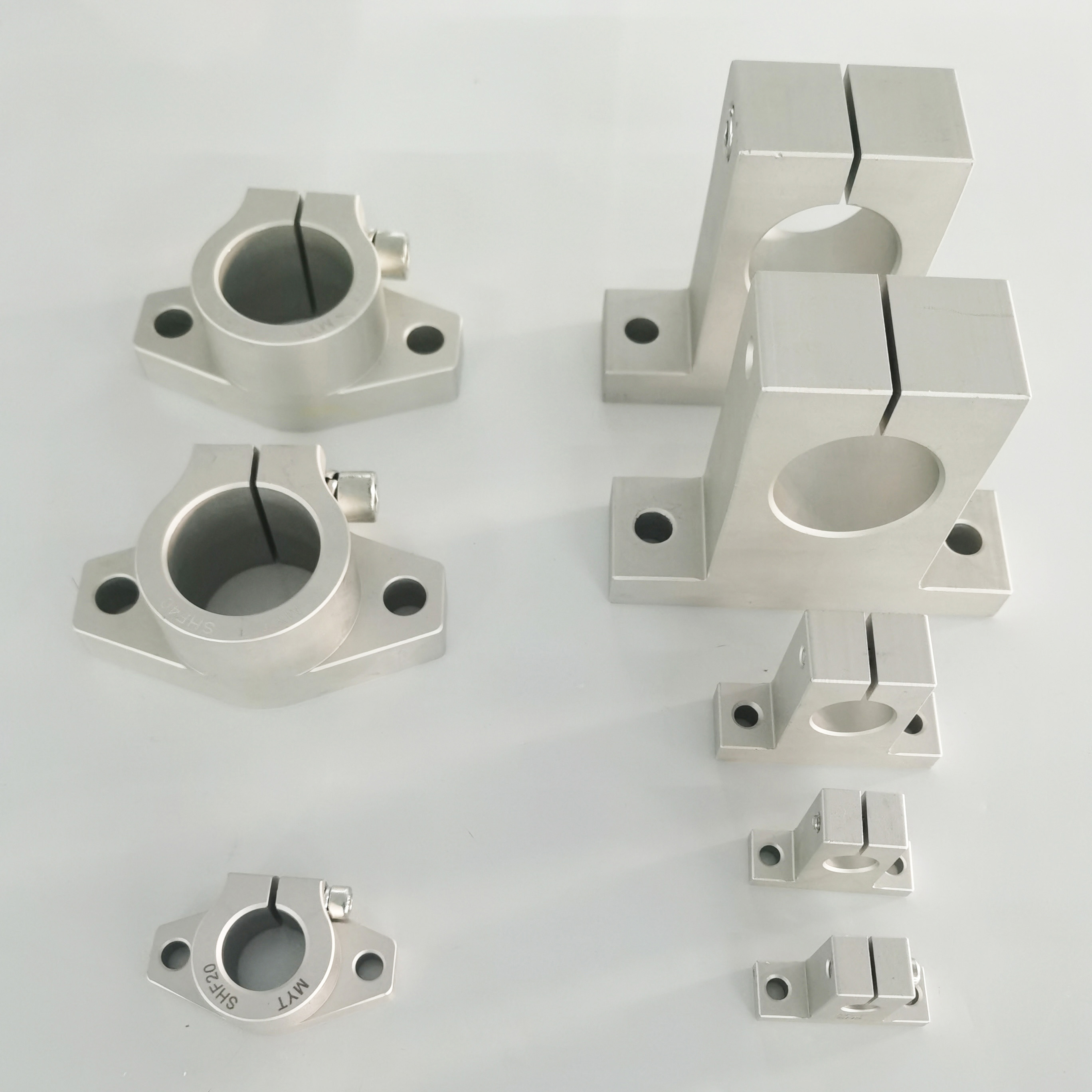 SK8 Linear Bearing Aluminum Linear Rail Shaft Guide Support CNC/ Bearing Step /woodworking tool /3D printer from China supplier