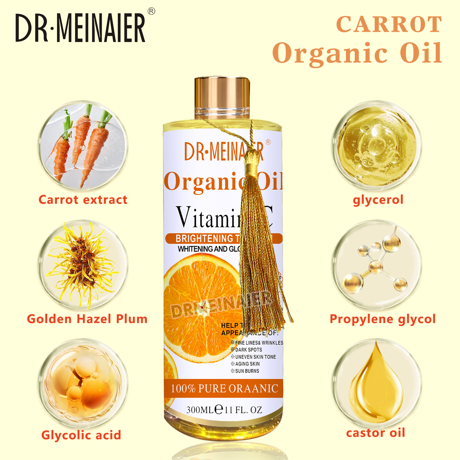 Private Label Super Whitening Essential Oil Facial Body SPA Massage Oil Moisturizing Lightening Dark Spot Corrector Turmeric Oil from China supplier