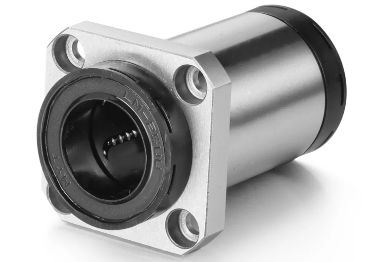 Maintenance Free Linear Bearings  LMK12 LMK16 LMK20UU-MX Square Flange Linear Bearing for 3D 3d FDM Printer from China supplier