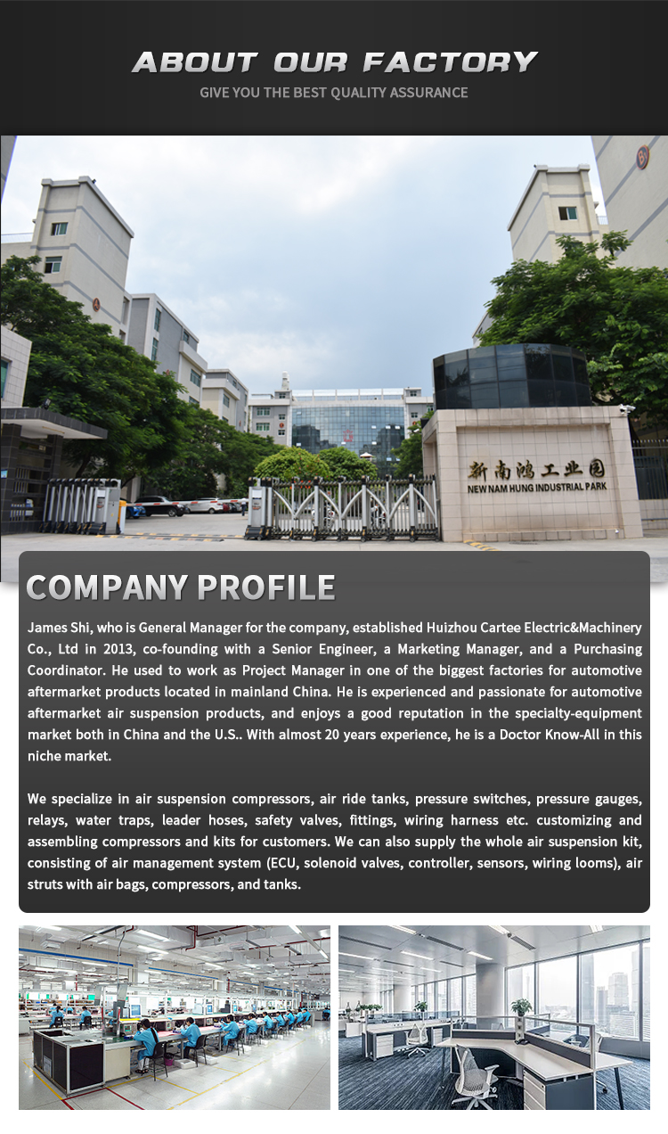 X480U Suspension Air Compressor 12V air Suspension Repair Kit, air Suspension for Mercedes Rear Gl450 Dou from China supplier