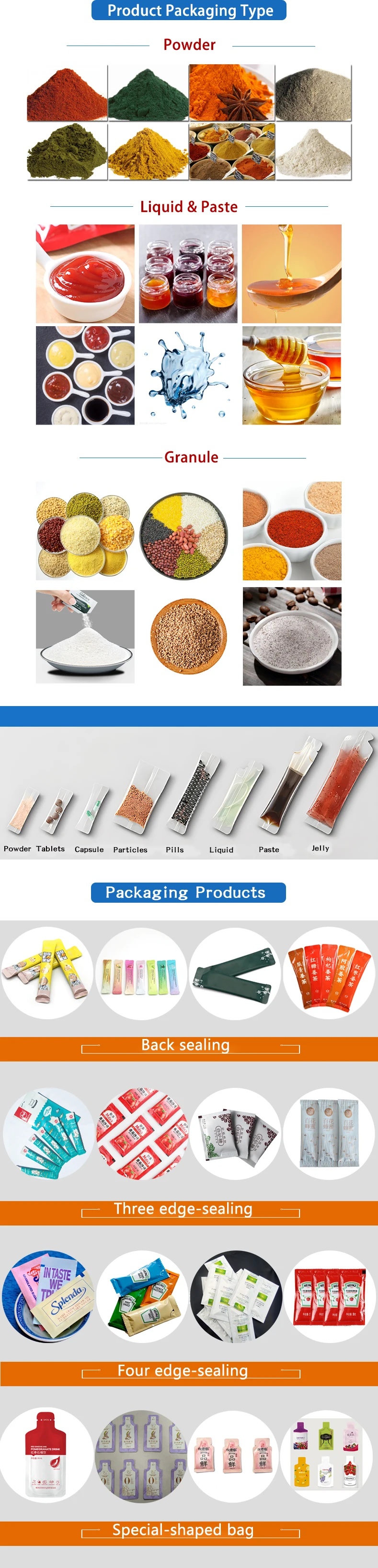 FK-3F Industrial Pepper Powder Packaging Machine Acrylic Powder packaging Machine from China supplier