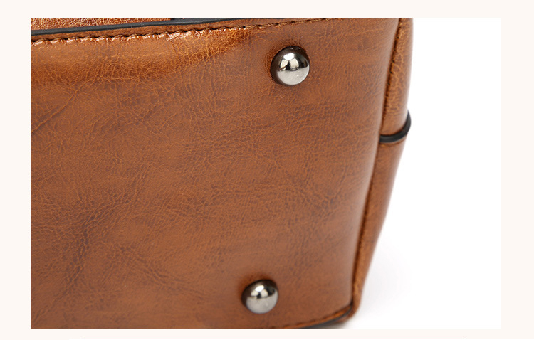 Handbag Factory Gionar Fashion Design Vintage Vegan Leather Tote Bag from China supplier