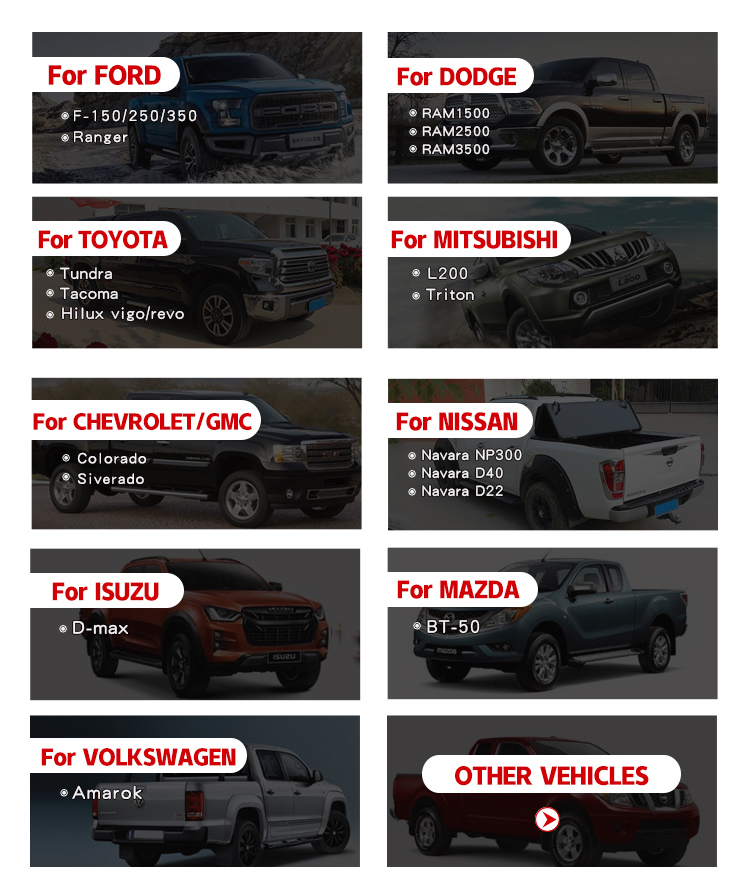 Fiberglass hardtop canopy pickup canopy for Toyota Tundra 5ft