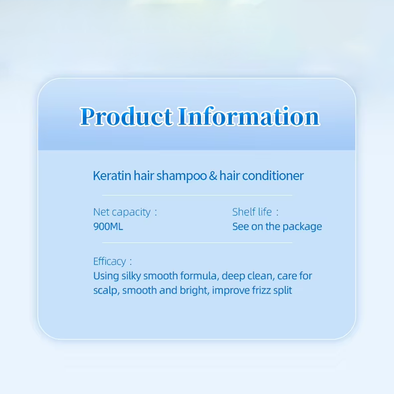 Private Label Nourishing Hair Care Set for Adults Keratin Shampoo Conditioner Vitamin Natural Herbal Formula Moisturizing Cream from China supplier