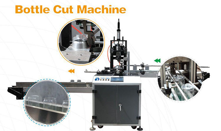 Automatic Pet Plastic Bottle Neck Cutting Machine from China supplier