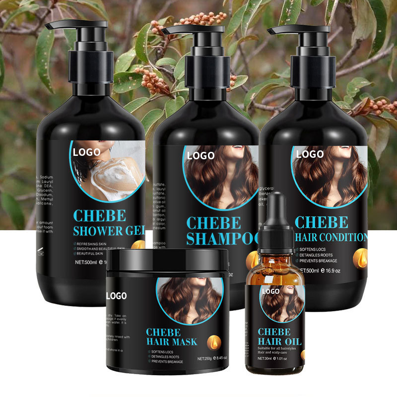 Wholesale Oem Odm Private Label Chebe Shampoo Set Organic Hair Regrowth Natural Hair Shampoo from China supplier