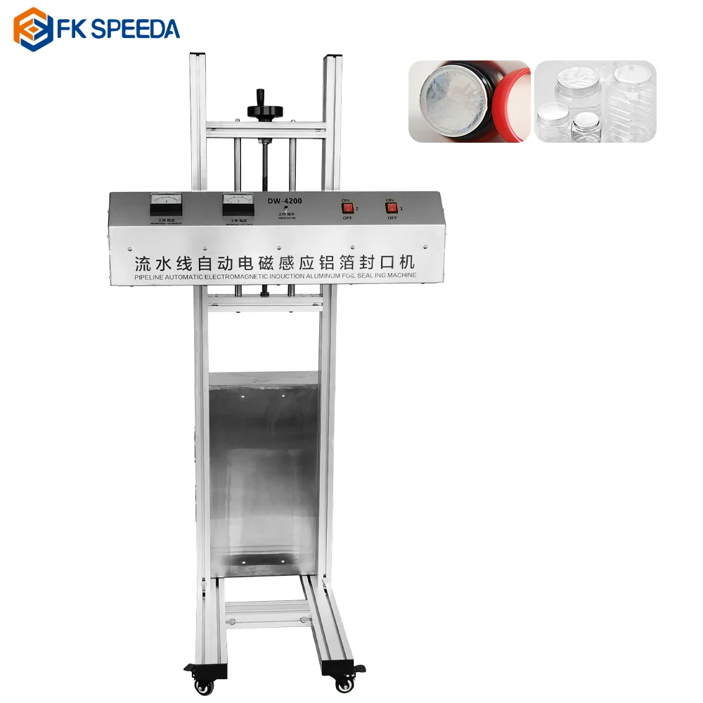 Film continuous rice bag sealing machine plastic bag heat sealing machine aluminum foil bags sealing machine from China supplier