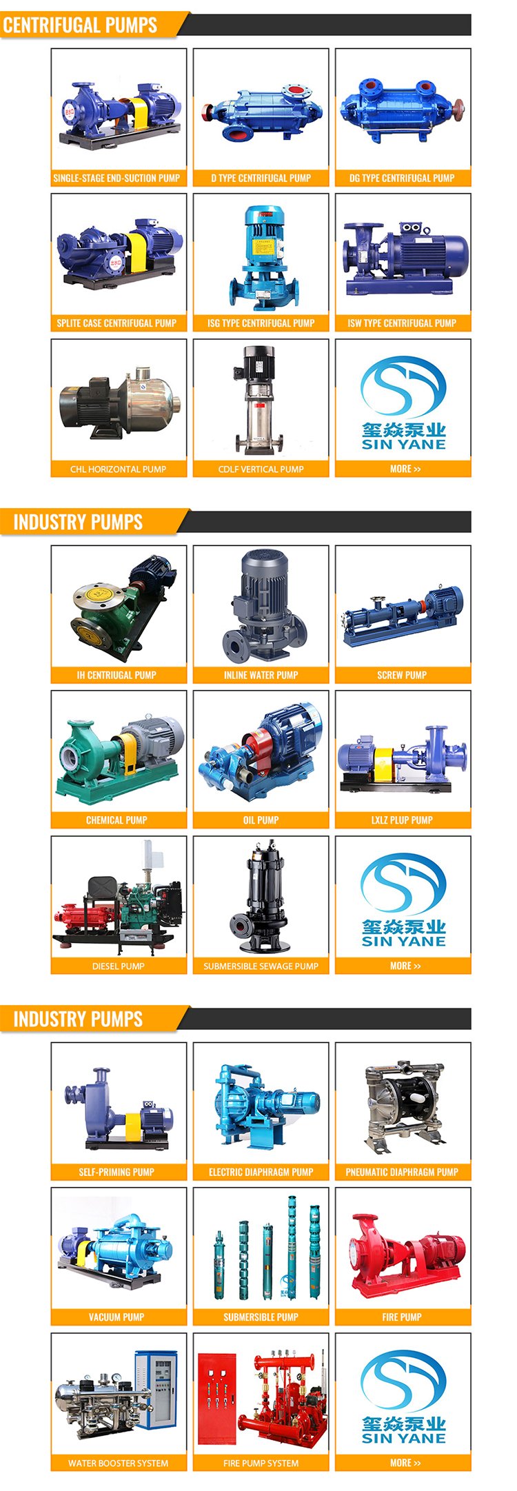 IH Series titanium centrifugal water glycol western chemical pumps