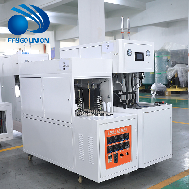FAYGO UNION 2 Cavity Semi-Automatic Blow Molding Machine PET from China supplier